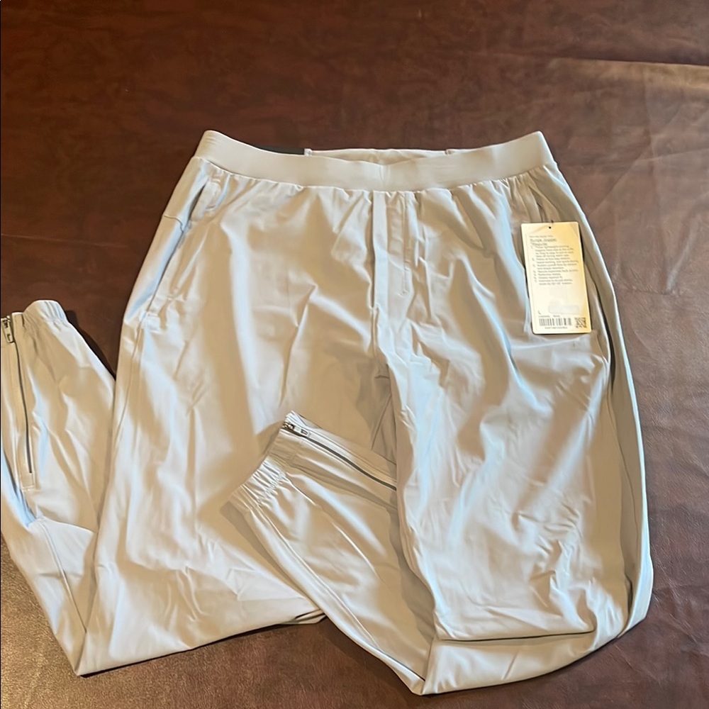 lululemon athletica Men's Light Gray Joggers